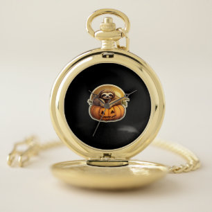 Sloth themed halloween Classic T-Shirt_1 Pocket Watch