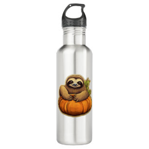Sloth themed halloween Oversized T-Shirt_1 Stainless Steel Water Bottle