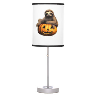Sloth themed halloween Oversized T-Shirt Table Lamp