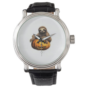 Sloth themed halloween Oversized T-Shirt Watch
