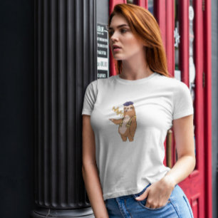 Sloth Traffic Cop T-Shirt