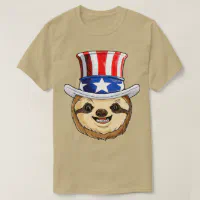 Kids Funny 4th July T Shirt Patriotic Baseball Shirt Uncle Sam Hat