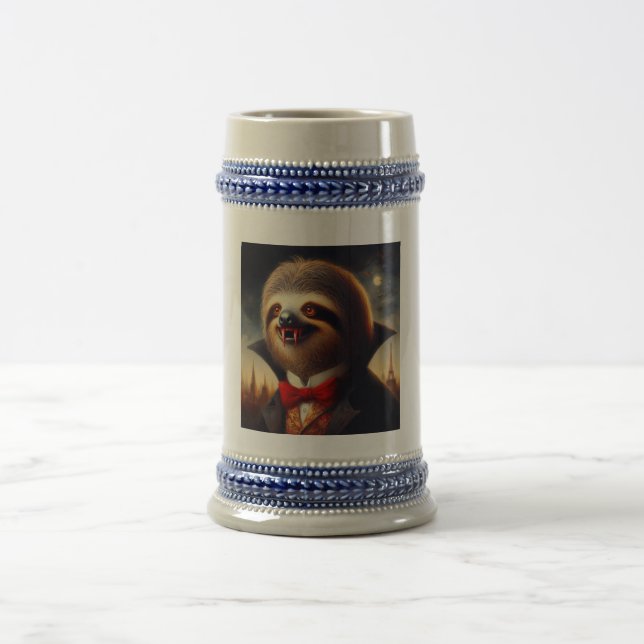 Sloth Vampire Beer Stein (Center)