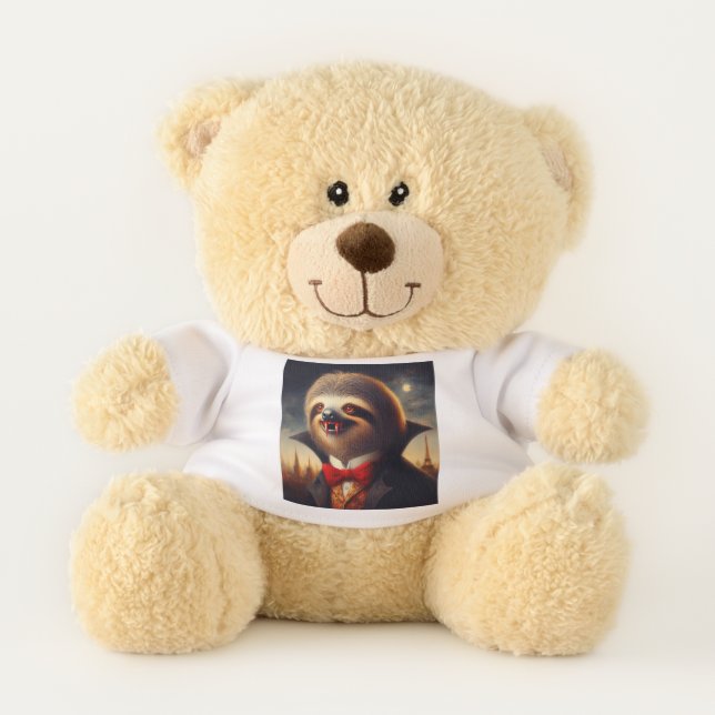 Sloth Vampire Teddy Bear (Front)