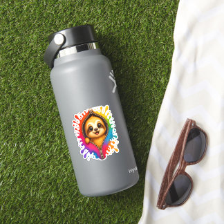 Sloth Watercolor Sticker