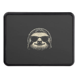 Sloth Wearing Sunglasses Graphic Sloth Shirt Men W Hitch Cover