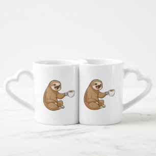 Sloth with Cup of Coffee