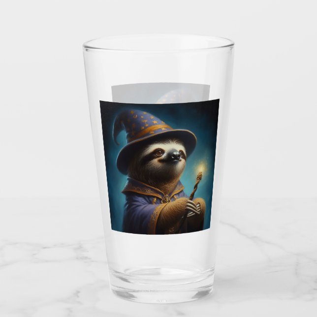 Sloth Wizard Glass (Front)