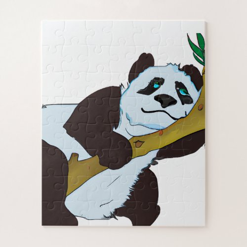 Slothful Panda   Jigsaw Puzzle