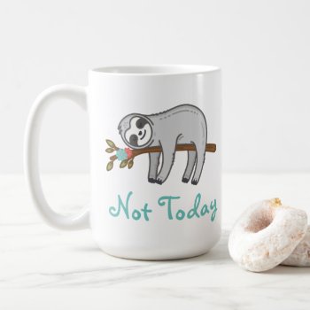 Slothin' Around Coffee Mug by TheKPlace at Zazzle