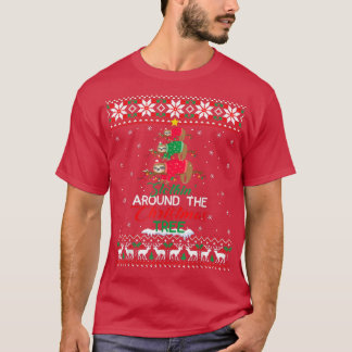 Slothin The Christmas Tree Ugly Xmas Sweater