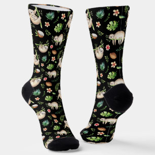 Sloths All-Over-Print Socks