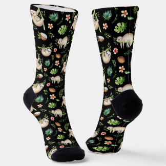 Sloths All-Over-Print Socks