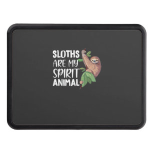 Sloths are my Spirit Animal lazy cute Sloth T-Shir Hitch Cover