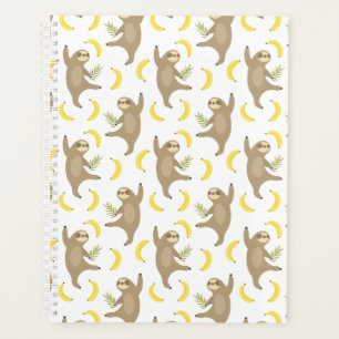 Sloths & Bananas Pattern Planner