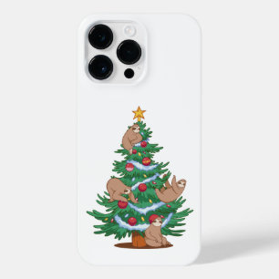 SLOTHS CHRISTMAS TREE iPhone 14 PRO MAX CASE