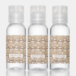 Sloths &amp; Coffee Pattern Hand Sanitizer