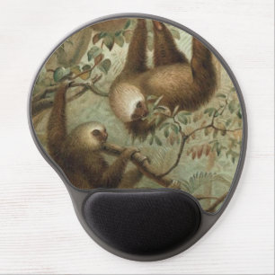 Sloths In Trees Gel Mouse Pad