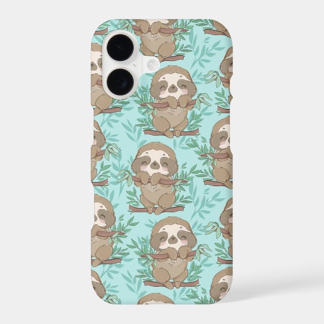 Sloths Iphone Case (Back)