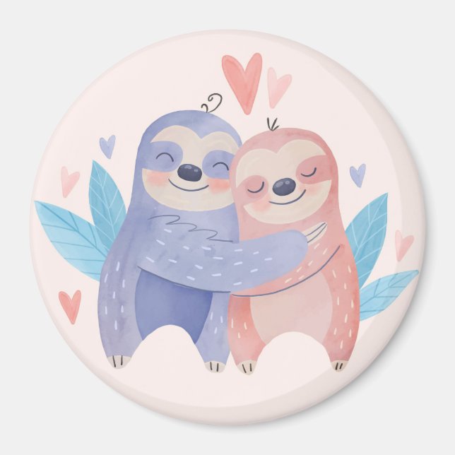 Sloths Magnet (Front)