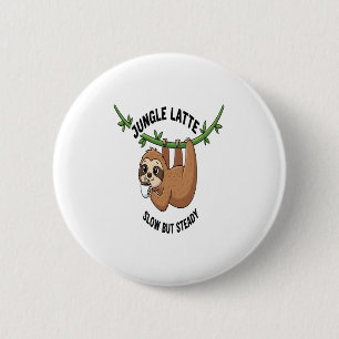Sloth's Morning Coffee Button