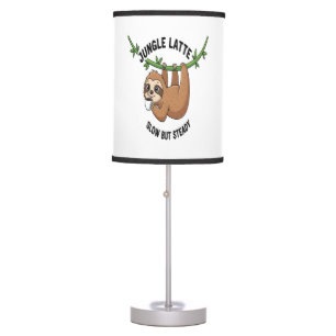 Sloth's Morning Coffee Table Lamp