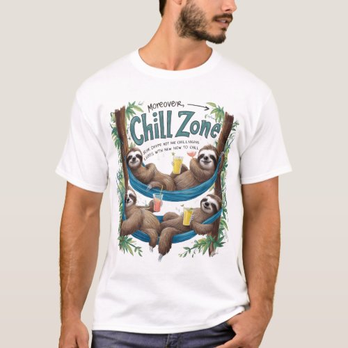 Slothy Love Sloth Hiking Team Slothspiration Toed  T_Shirt