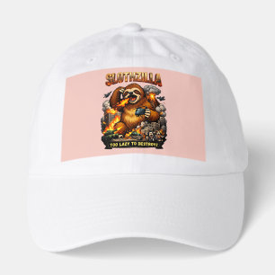 Slothzilla Too Lazy to Destroy,Funny Kaiju Monster Hat