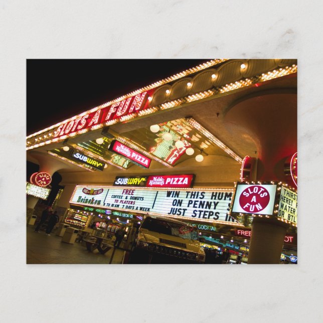 Slots A Fun Las Vegas Postcards (Front)