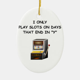 slots ceramic ornament