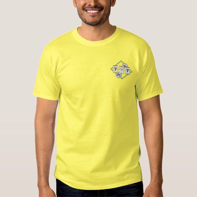 Slots Logo Embroidered T-Shirt (Front)
