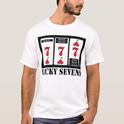 Slots Lucky Sevens T Shirt