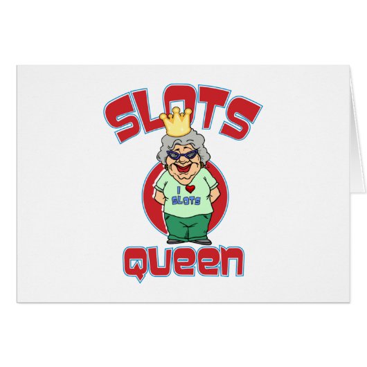 Slots Queen - Customize Slot Machine Cards (Front Horizontal)