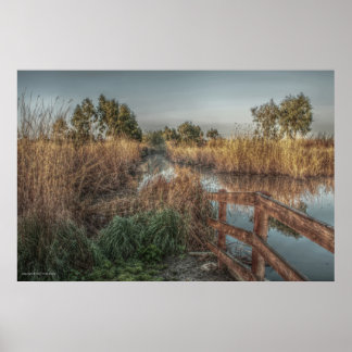 Slough in the morning Print
