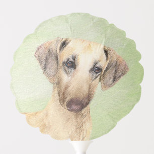 Sloughis Painting - Cute Original Dog Art Balloon