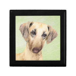 Sloughis Painting - Cute Original Dog Art Gift Box