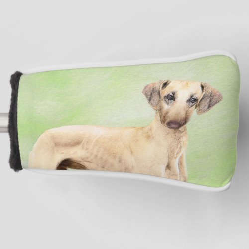 Sloughis Painting _ Cute Original Dog Art Golf Head Cover