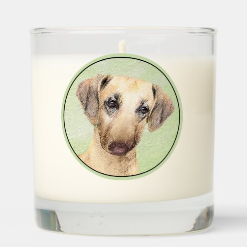 Sloughis Painting _ Cute Original Dog Art Scented Candle