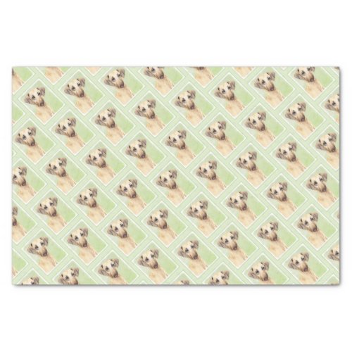 Sloughis Painting _ Cute Original Dog Art Tissue Paper