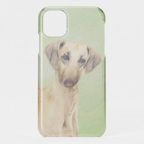 Sloughis Painting _ Cute Original Dog Art iPhone 11 Case