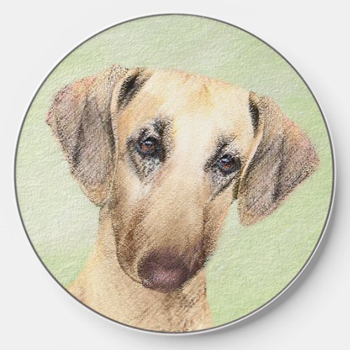 Sloughis Painting _ Cute Original Dog Art Wireless Charger