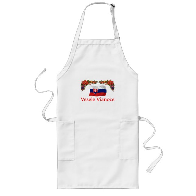 Slovak Christmas Long Apron (Front)