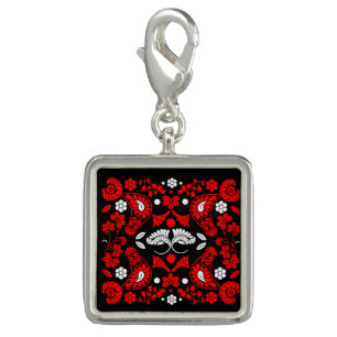 Slovak Country Folk Art Charm