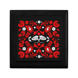 Slovak Country Folk Art Gift Box