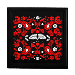 Slovak Country Folk Art Gift Box