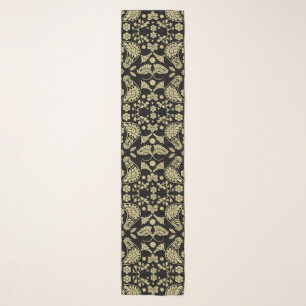 Slovak Country Folk Art Scarf