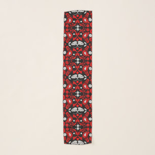 Slovak Country Folk Art Scarf