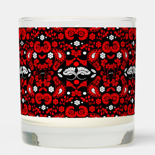 Slovak Country Folk Art Scented Candle