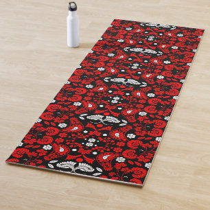 Slovak Country Folk Art Yoga Mat