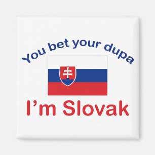 Slovak Dupa Magnet